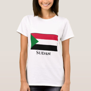 T-shirt Drapeau du Soudan