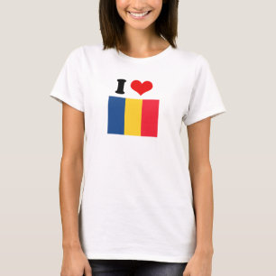 T-shirt Drapeau du Tchad