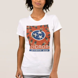 T-shirt Drapeau du Tennessee Invasion du Canada