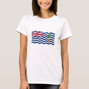 T-shirt Drapeau du Territoire britannique de l'océan Indie
