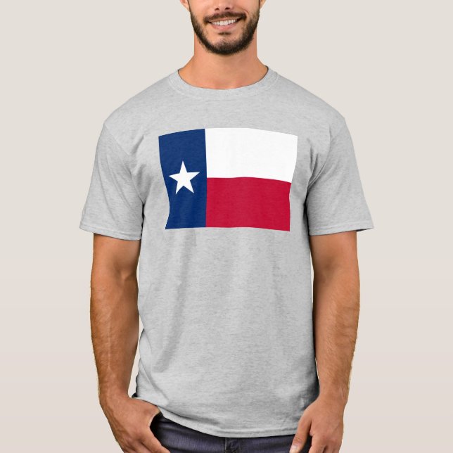 T-shirt Drapeau du Texas (Devant)
