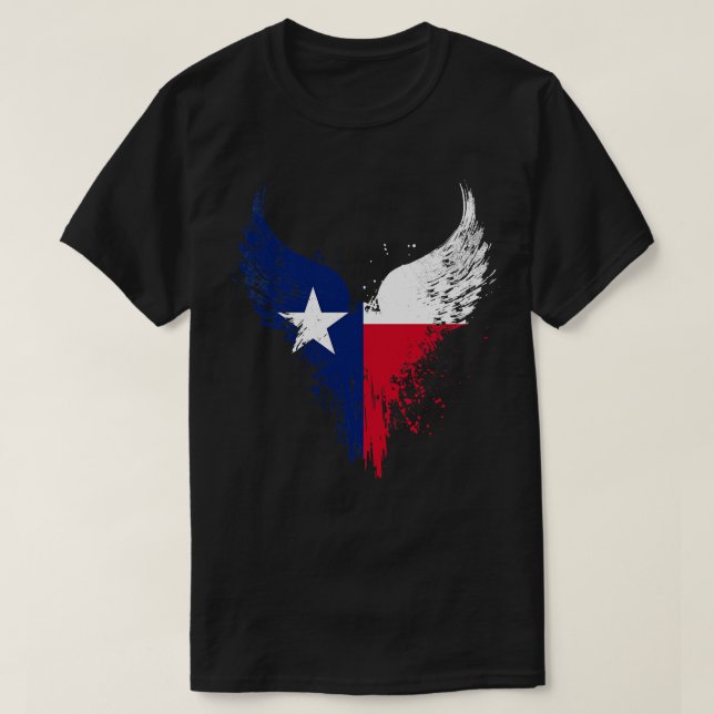 T-shirt Drapeau du Texas (Design devant)