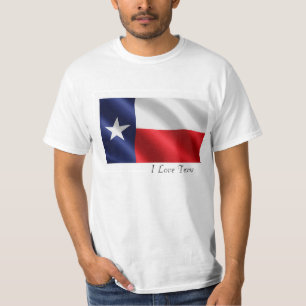T-shirt Drapeau du Texas pour Homme-T-Chemise-Blanc