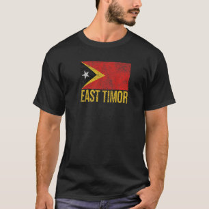 T-shirt Drapeau du Timor oriental Dili