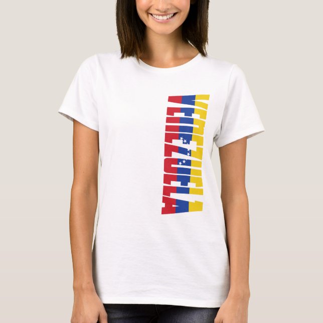 T-shirt Drapeau du Venezuela (Devant)