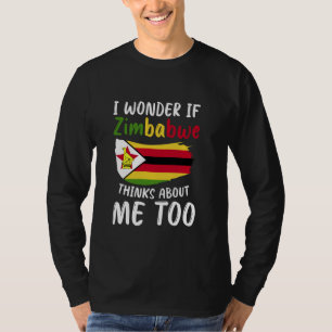 T-shirt Drapeau du Zimbabwe Zimbabwe