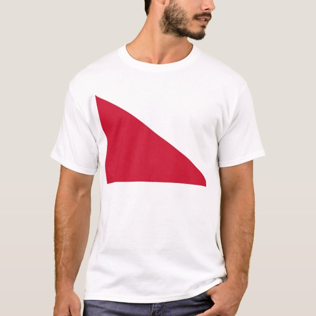 T-shirt Drapeau d'Utrecht (ville) (Devant)