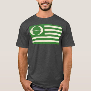 T-shirt Drapeau écologique Jour des terres écologiste Vint