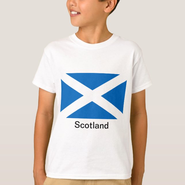T-shirt Drapeau écossais (Devant)