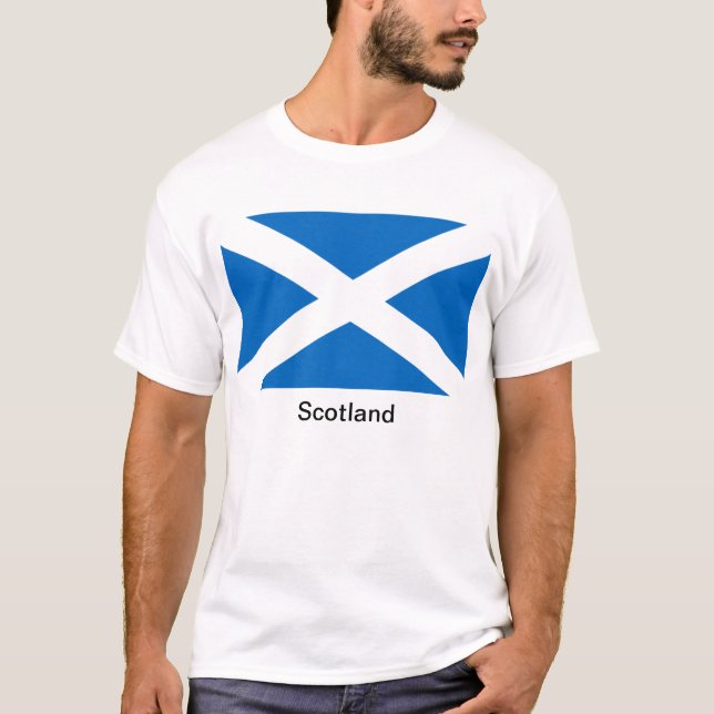 T-shirt Drapeau écossais (Devant)