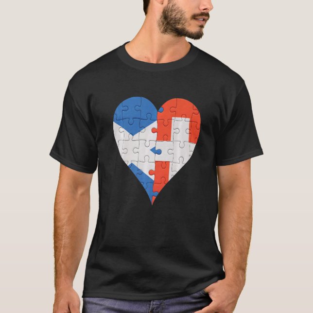 T-shirt Drapeau écossais (Devant)