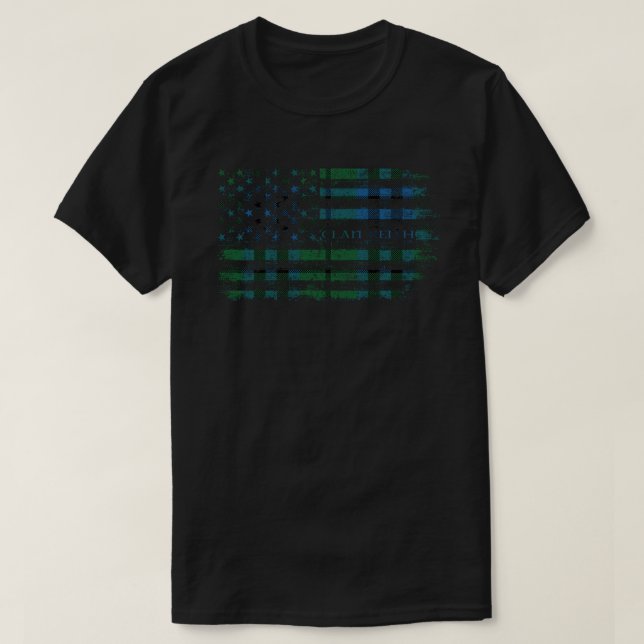 T-shirt Drapeau écossais écossais Clan Keith Drapeau améri (Design devant)