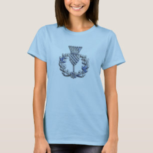 T-shirt Drapeau écossais en fibre de carbone
