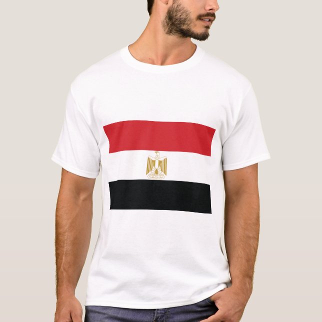 T-SHIRT DRAPEAU ÉGYPTIEN (Devant)