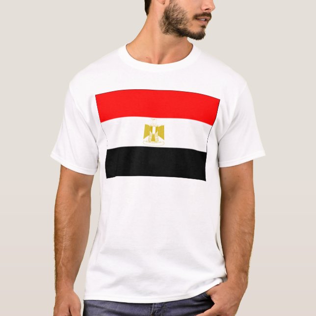 T-shirt drapeau égyptien (Devant)