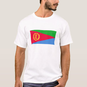 T-shirt Drapeau Érythrée