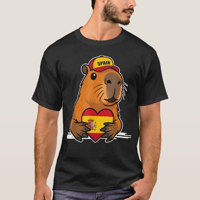 T-shirt Drapeau espagnol (Devant)