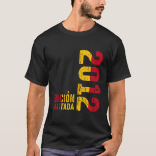 T-shirt Drapeau espagnol 2012 Année 2012 2012 Depuis 2012