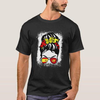 T-shirt Drapeau espagnol Fierté patriotique espagnole Femm