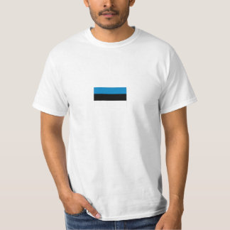 T-shirt Drapeau estonien