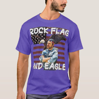 T-shirt Drapeau et aigle
