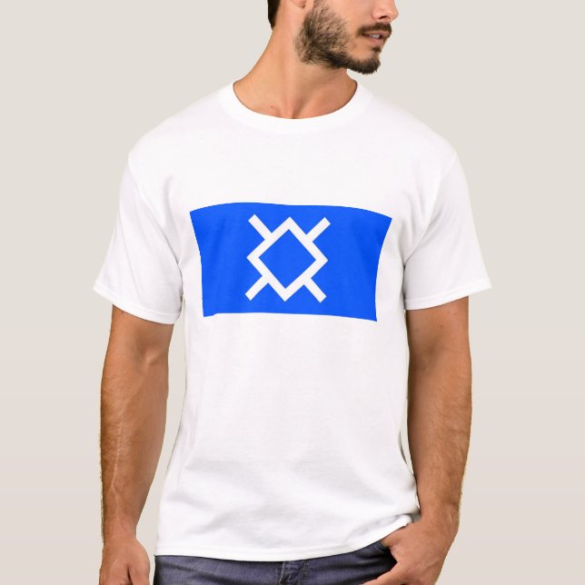 T-shirt Drapeau ethnique Cheyenne du Nord (Devant)