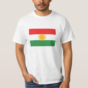 T-shirt Drapeau ethnique du Kurdistan