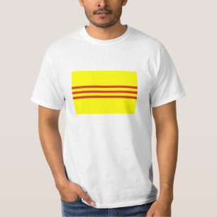 T-shirt drapeau ethnique du Vietnam du Sud