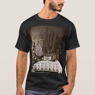 T-shirt Drapeau Fantôme de Noël victorien