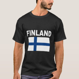 T-shirt Drapeau Finlande Cool Finnois Drapeaux Suomi Cadea