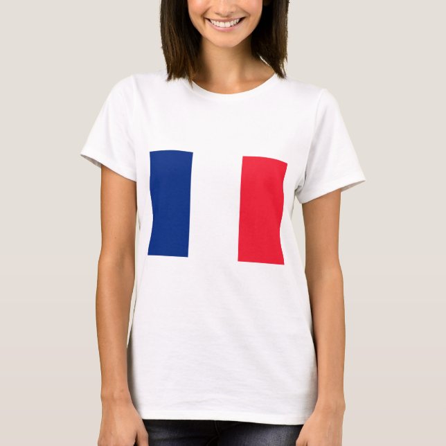T-shirt Drapeau français (Devant)