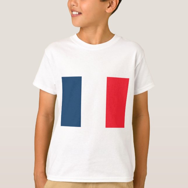 T-shirt Drapeau français (Devant)