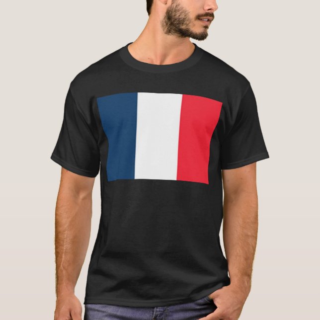 T-shirt Drapeau français (Devant)