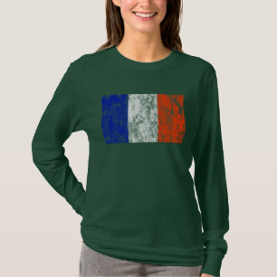 T-shirt drapeau français