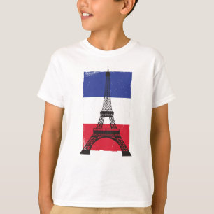 T-shirt Drapeau français France