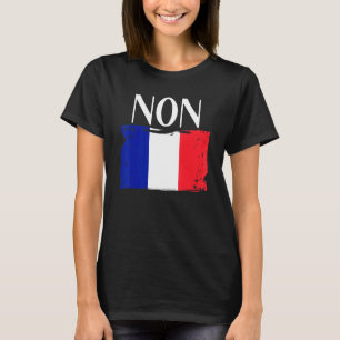 T-shirt Drapeau français France Racines non