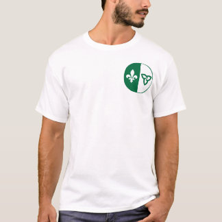 T-shirt Drapeau franco-ontarien