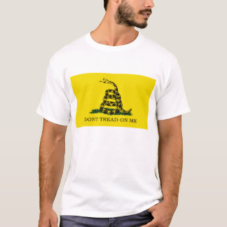 T-shirt Drapeau Gadsden - Ne Pas Tourner Sur Moi - T Chemi