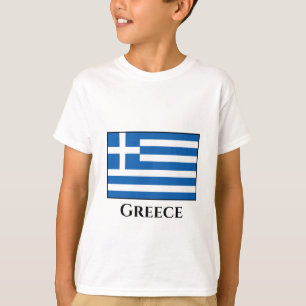 T-shirt Drapeau grec