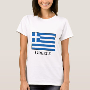 T-shirt Drapeau grec