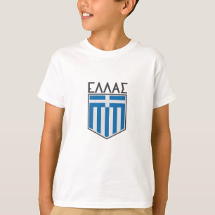 T-shirt Drapeau grec