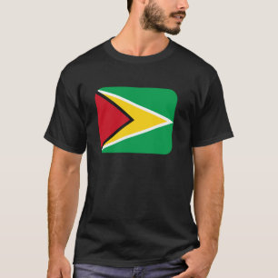T-shirt Drapeau Guyana