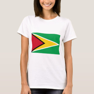 T-shirt Drapeau Guyana