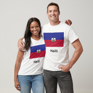T-shirt Drapeau Haïti