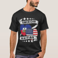 Drapeau haïtien américain