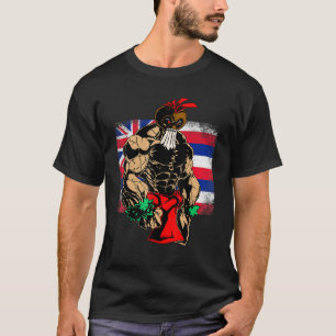 T-shirt Drapeau Hawaii Guerrier Hawaïen Kanaka Maoli Homme