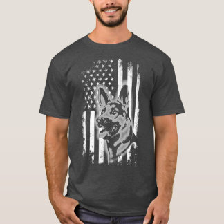 T-shirt Drapeau hollandais Drapeau américain Patriotique C