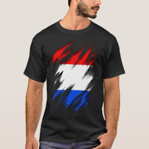 T-shirt Drapeau hollandais Pays-Bas