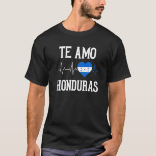 T-shirt Drapeau Honduras Catracho Dna Hondureños Tegucigal