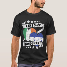 Drapeau hondurien Et Irlandais